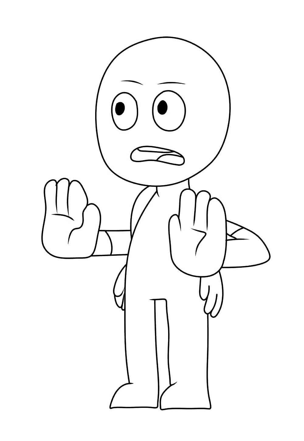 Desenho de Poppy Playtime Desenho Colorir Imprimir 20