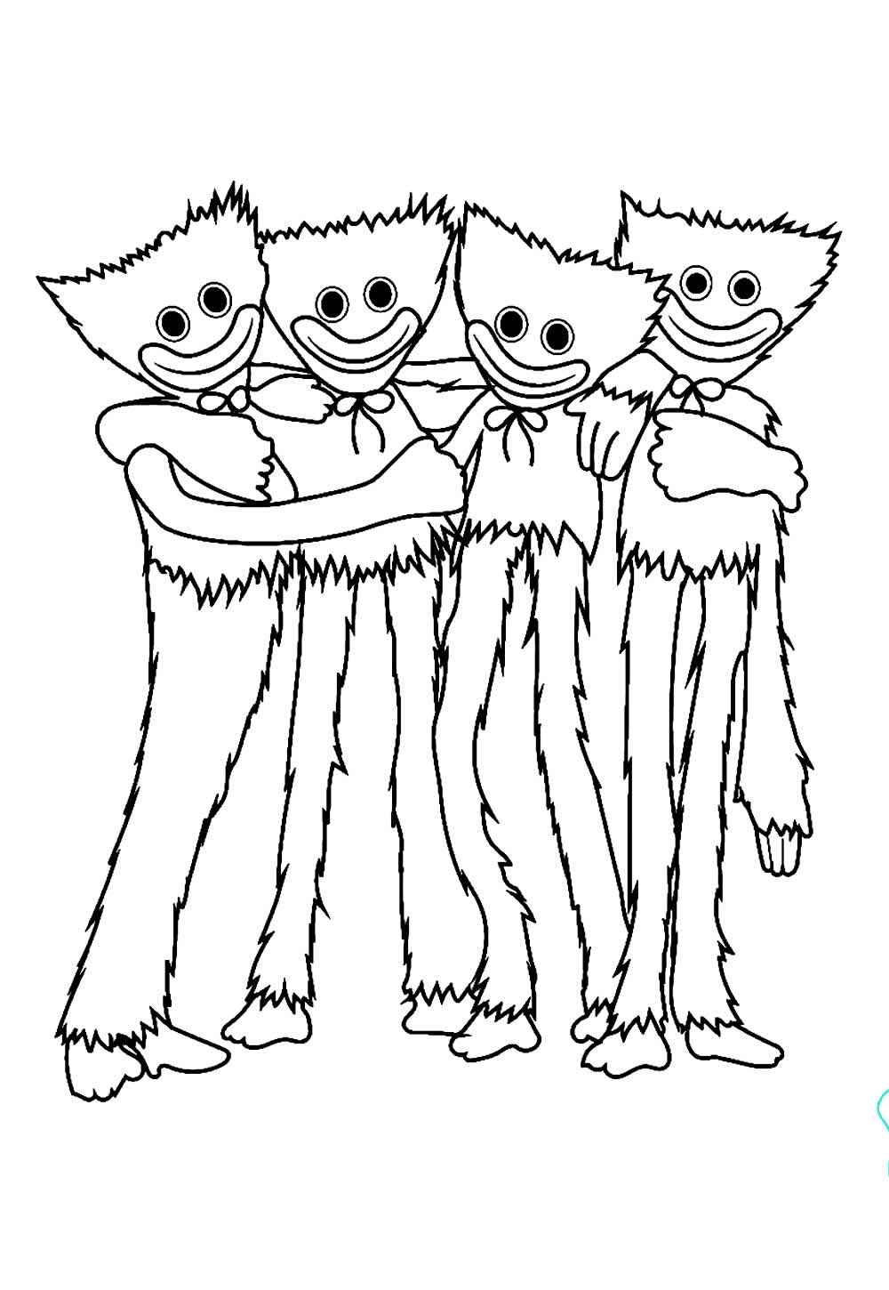 Desenho de Poppy Playtime Desenho Colorir Imprimir 21