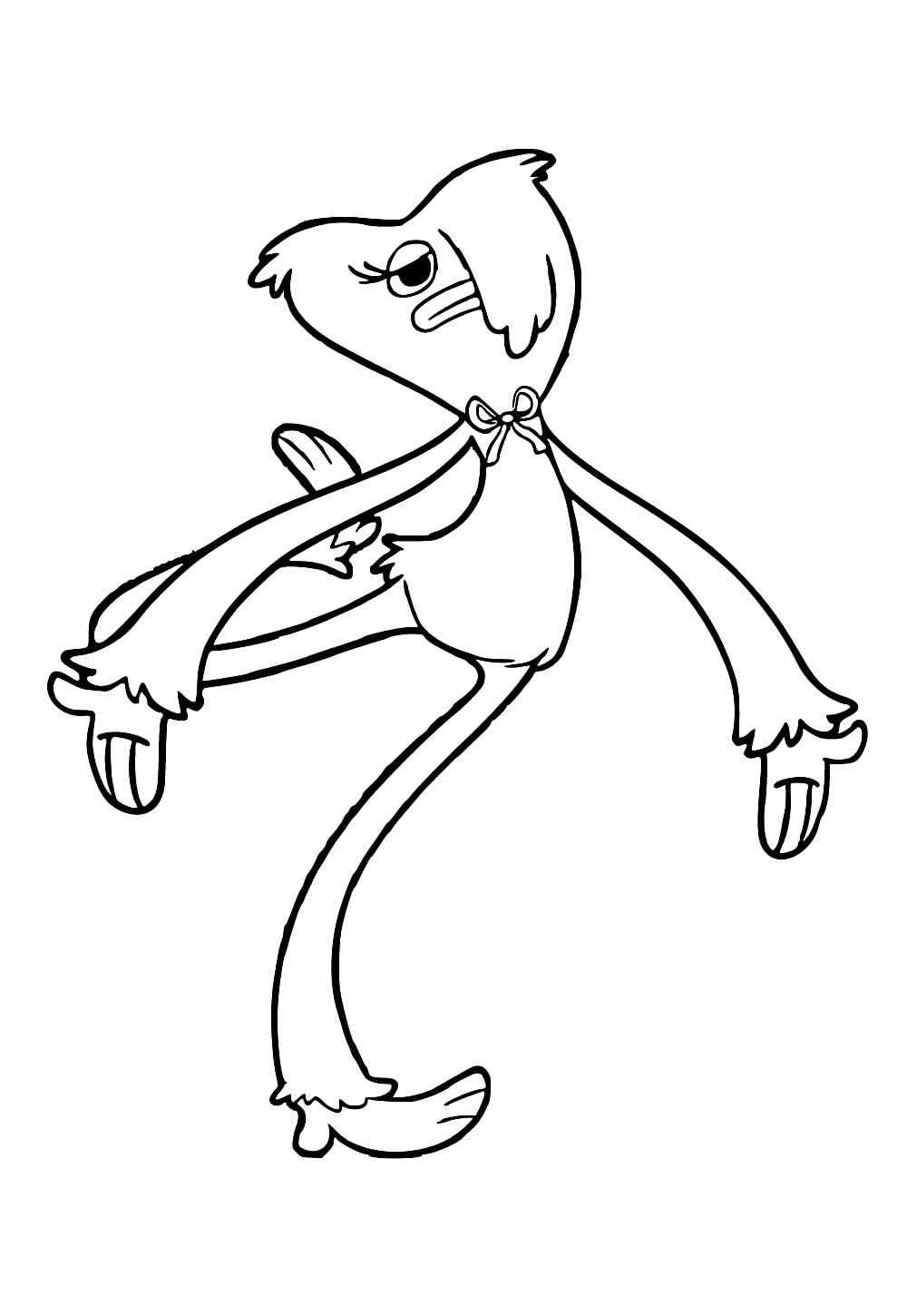 Desenho de Poppy Playtime Desenho Colorir Imprimir 22