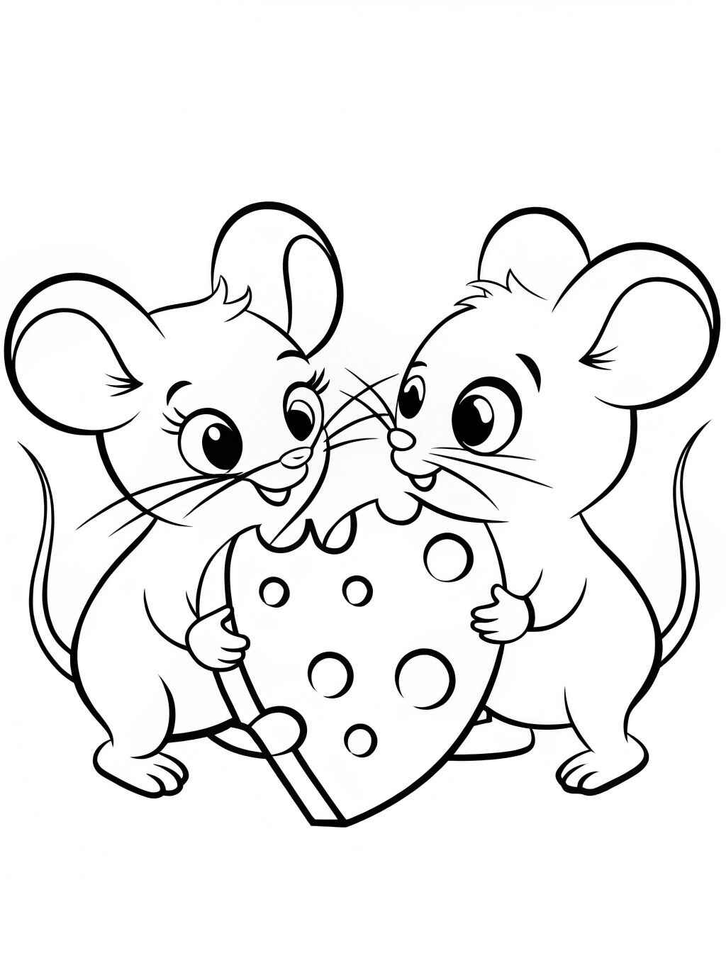 Desenho de Rato Desenho Colorir Imprimir 21