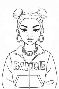 Desenho de Rosto Desenho Colorir Imprimir 01