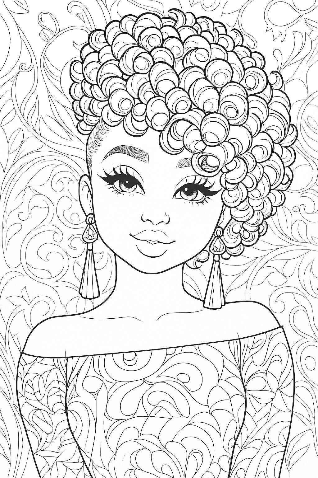 Desenho de Rosto Desenho Colorir Imprimir 02