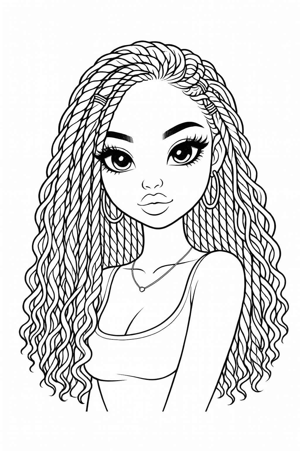 Desenho de Rosto Desenho Colorir Imprimir 10