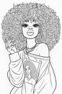 Desenho de Rosto Desenho Colorir Imprimir 13