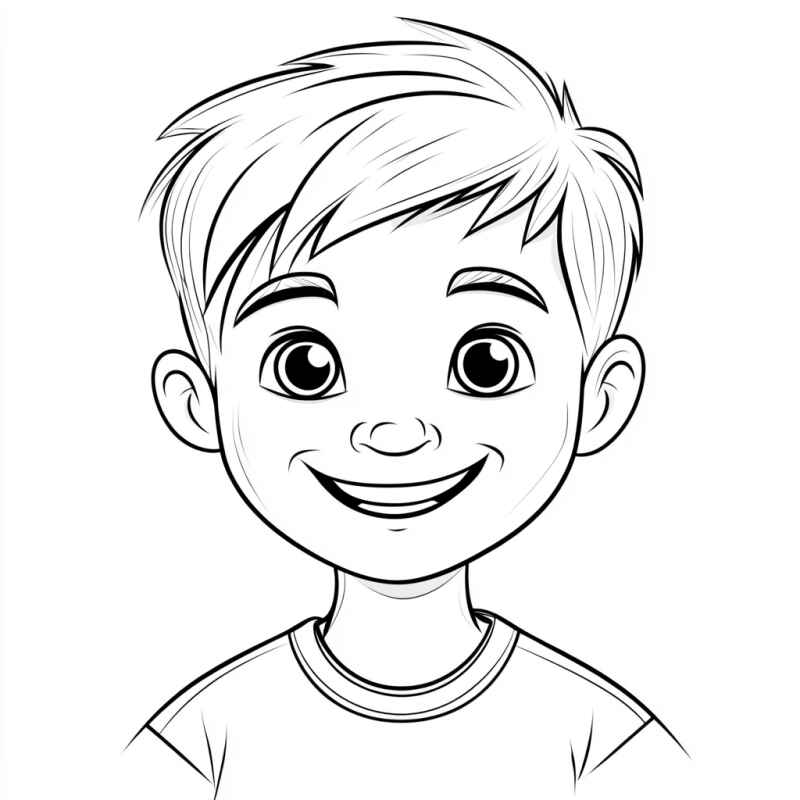 Desenho de Rosto Desenho Colorir Imprimir 15