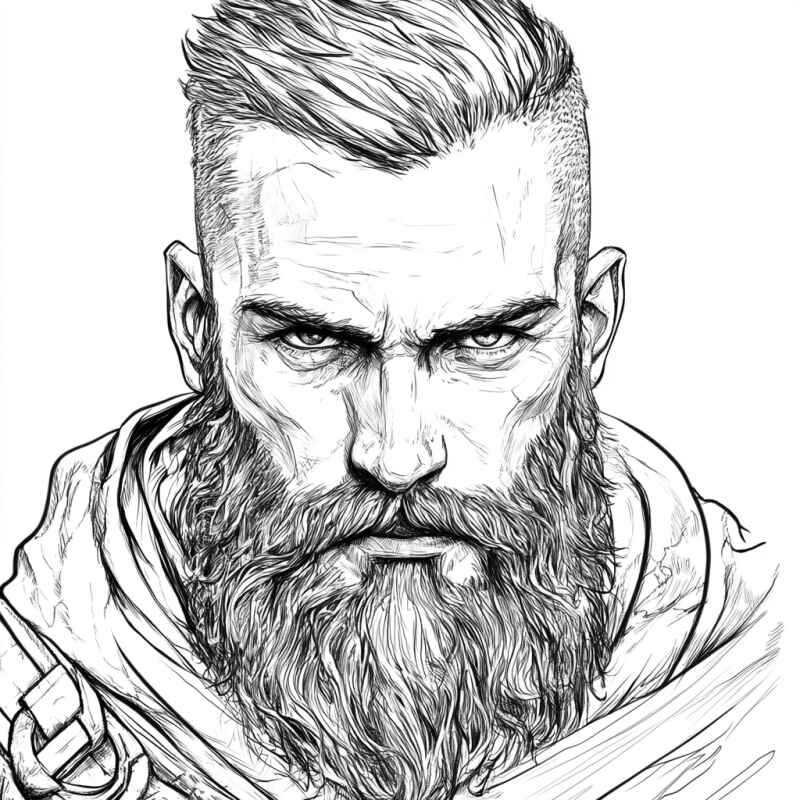 Desenho de Rosto Desenho Colorir Imprimir 16