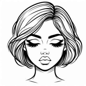 Desenho de Rosto Desenho Colorir Imprimir 38