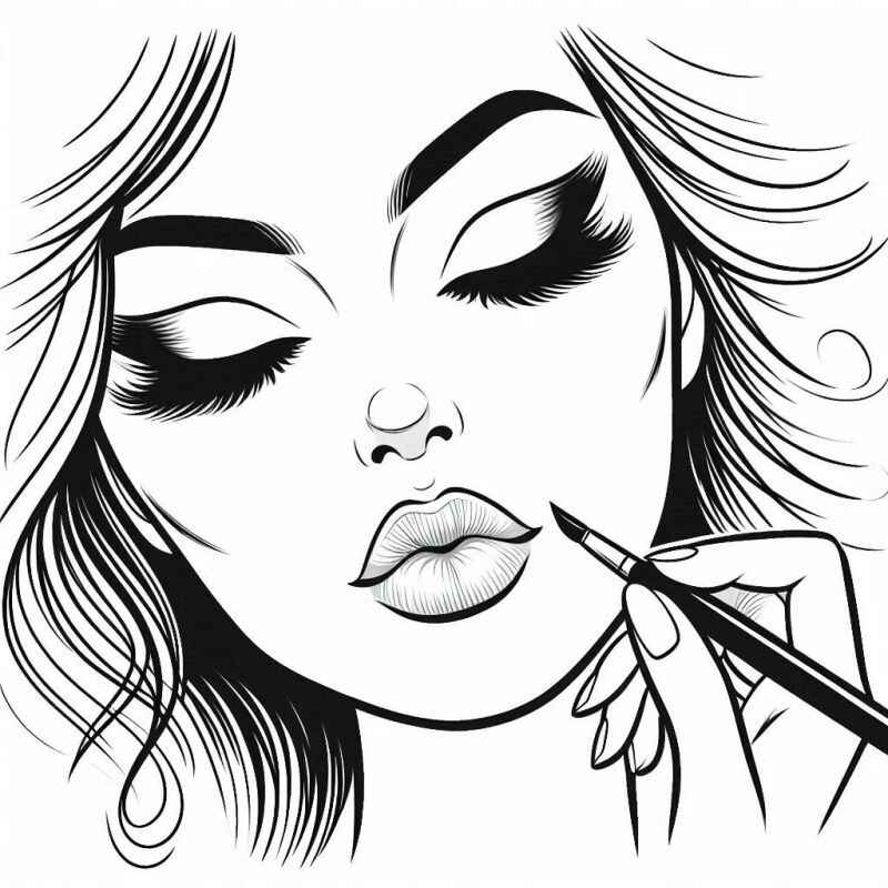 Desenho de Rosto Desenho Colorir Imprimir 40