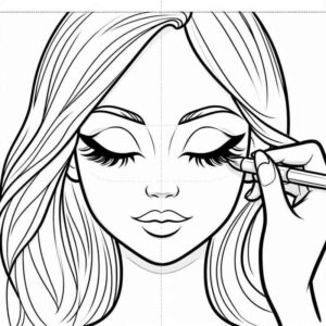 Desenho de Rosto Desenho Colorir Imprimir 45