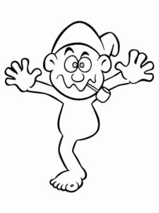 Desenho de Saci Desenho Colorir Imprimir 24