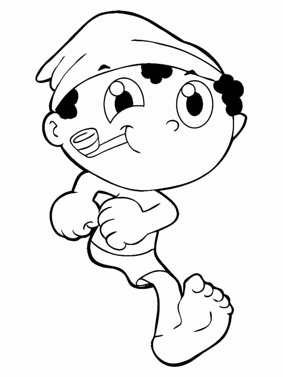 Desenho de Saci Desenho Colorir Imprimir 27