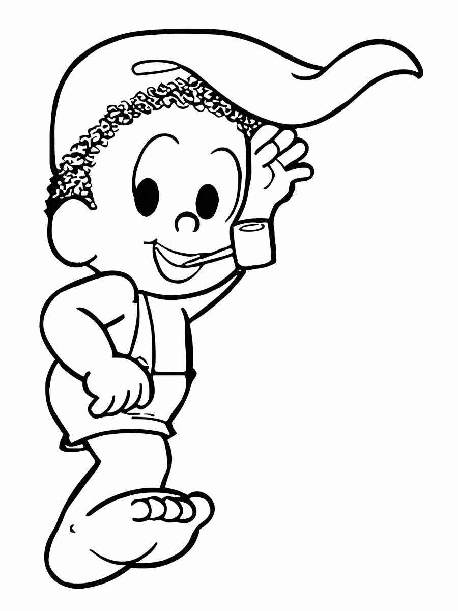 Desenho de Saci Desenho Colorir Imprimir 28