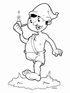 Desenho de Saci Desenho Colorir Imprimir 31