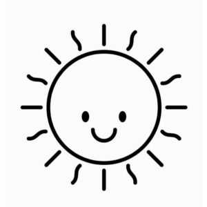 Desenho de Sol Desenho Colorir Imprimir 05