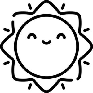 Desenho de Sol Desenho Colorir Imprimir 06