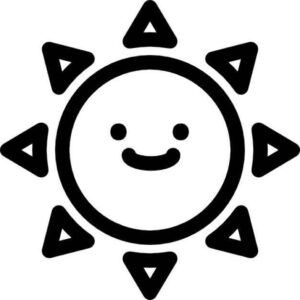 Desenho de Sol Desenho Colorir Imprimir 07