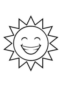 Desenho de Sol Desenho Colorir Imprimir 10