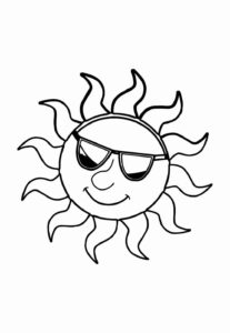 Desenho de Sol Desenho Colorir Imprimir 16