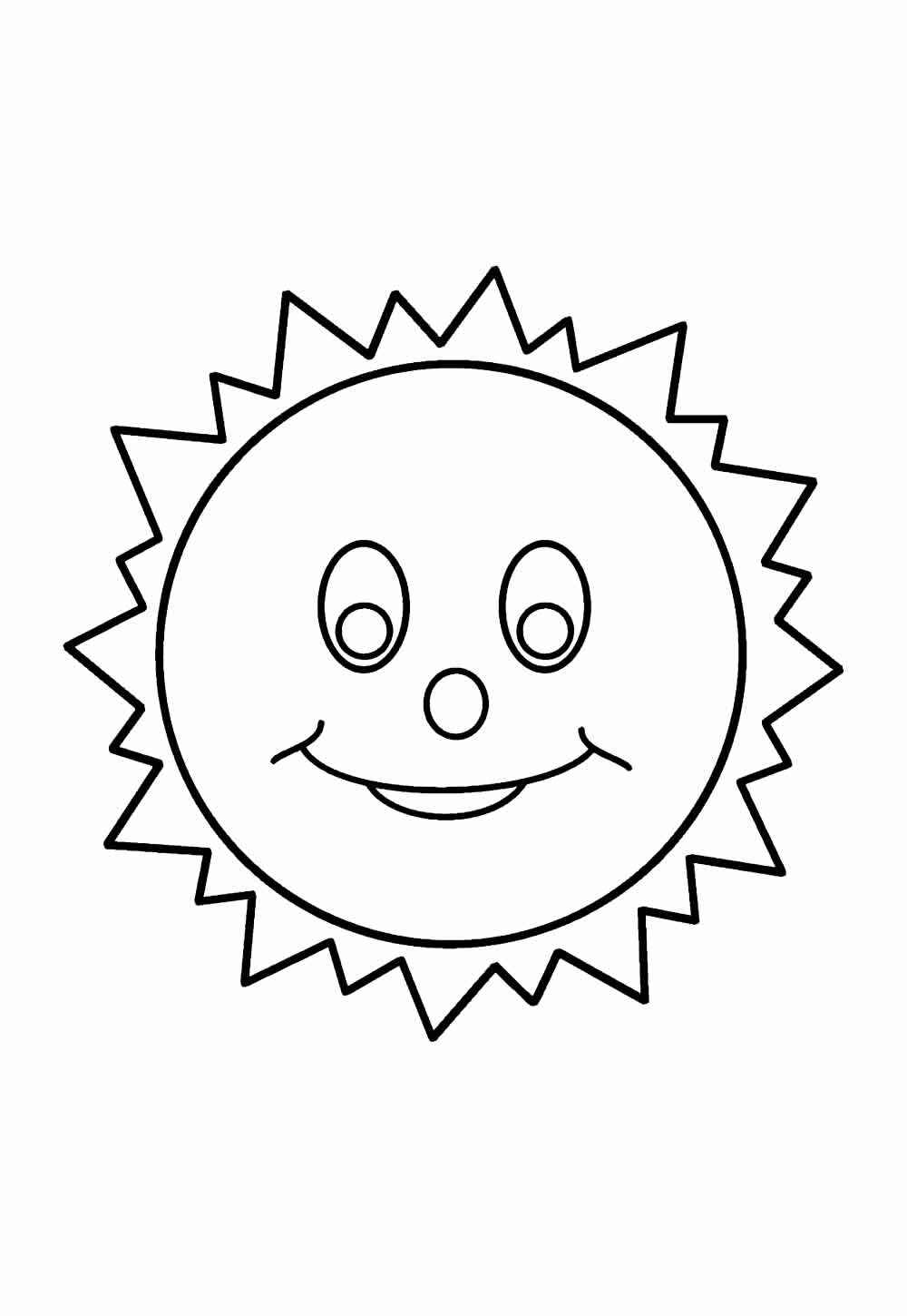 Desenho de Sol Desenho Colorir Imprimir 19