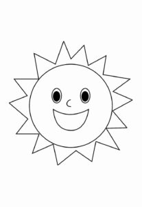 Desenho de Sol Desenho Colorir Imprimir 25