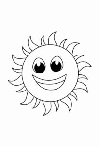 Desenho de Sol Desenho Colorir Imprimir 26