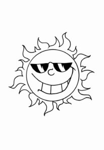 Desenho de Sol Desenho Colorir Imprimir 29