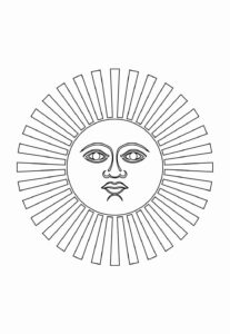 Desenho de Sol Desenho Colorir Imprimir 31