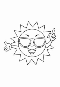 Desenho de Sol Desenho Colorir Imprimir 48