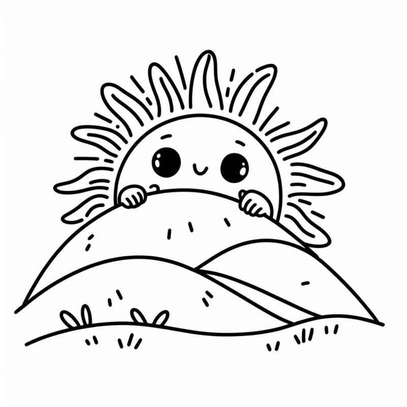 Desenho de Sol Desenho Colorir Imprimir 51