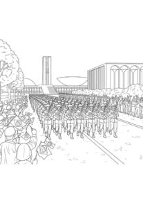 Desenho de Soldados Desenho Colorir Imprimir 37