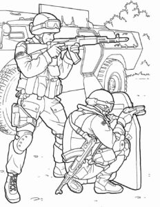 Desenho de Soldados Desenho Colorir Imprimir 54