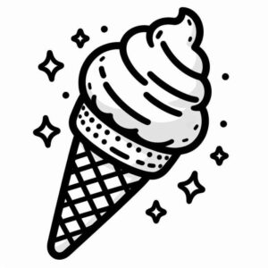 Desenho de Sorvete Desenho Colorir Imprimir 15