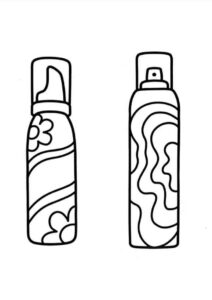 Desenho de Spray Desenho Colorir Imprimir 10