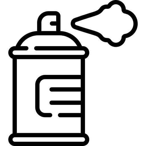 Desenho de Spray Desenho Colorir Imprimir 11