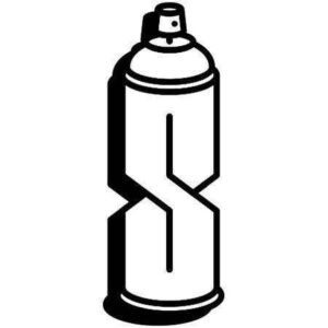 Desenho de Spray Desenho Colorir Imprimir 17