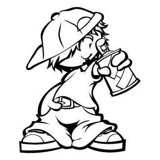 Desenho de Spray Desenho Colorir Imprimir 20