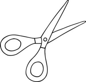 Desenho de Tesoura Desenho Colorir Imprimir 10