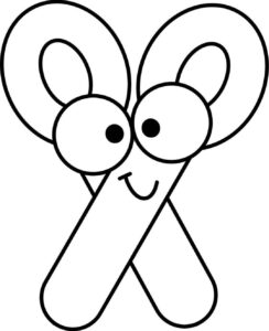 Desenho de Tesoura Desenho Colorir Imprimir 14