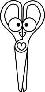 Desenho de Tesoura Desenho Colorir Imprimir 20