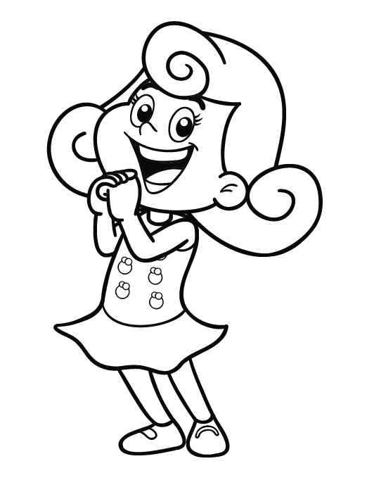 Desenho de 3 Palavrinhas Desenho Colorir Imprimir 19