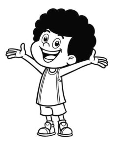 Desenho de 3 Palavrinhas Desenho Colorir Imprimir 20