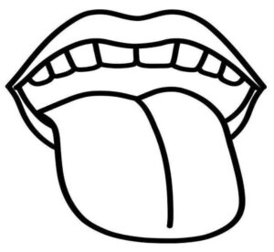 Desenho de Boca Desenho Colorir Imprimir 12