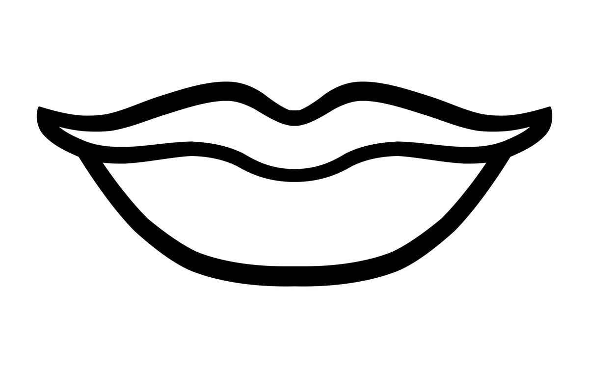 Desenho de Boca Desenho Colorir Imprimir 21