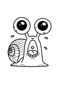 Desenho de Caracol Desenho Colorir Imprimir 15