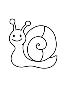 Desenho de Caracol Desenho Colorir Imprimir 18