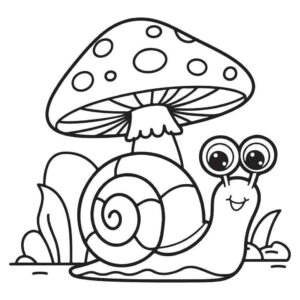 Desenho de Caracol Desenho Colorir Imprimir 38