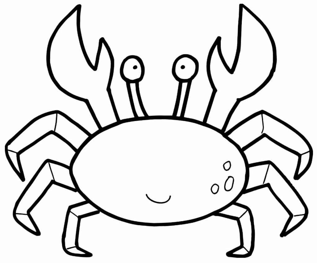 Desenho de Caranguejo Desenho Colorir Imprimir 27