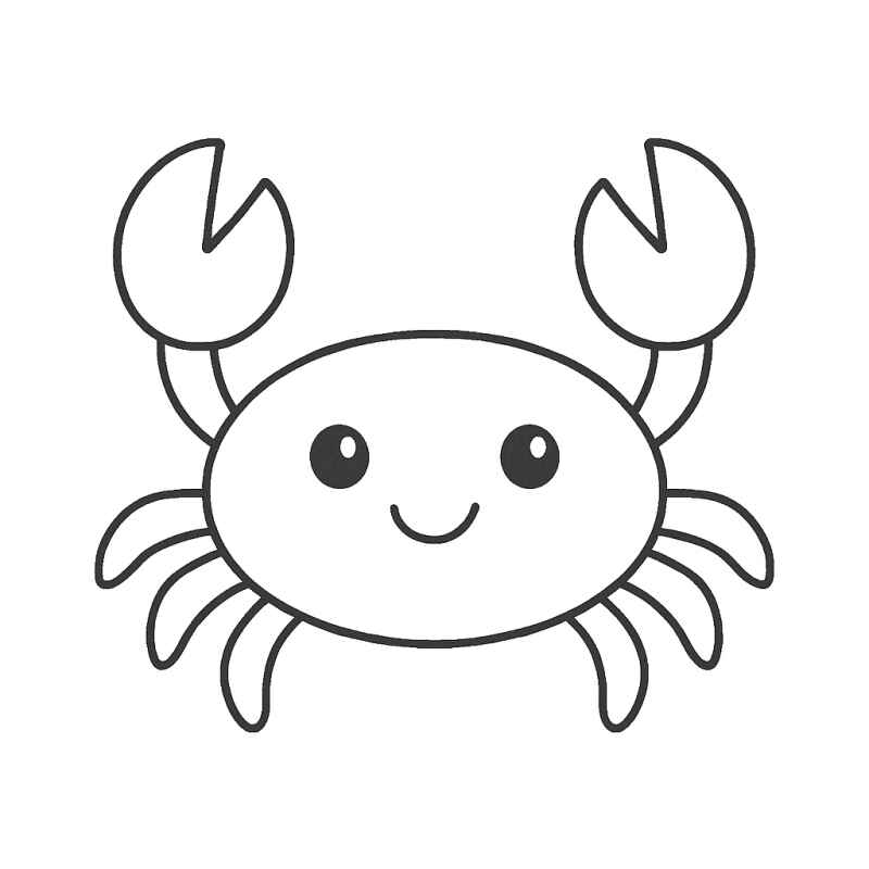 Desenho de Caranguejo Desenho Colorir Imprimir 32