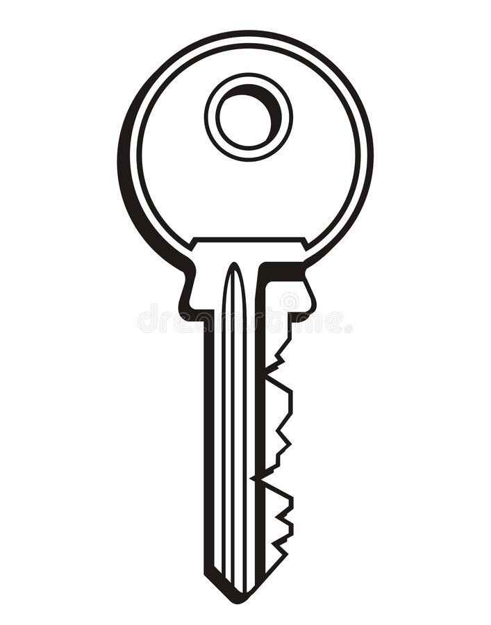 Desenho de Chave Desenho Colorir Imprimir 02