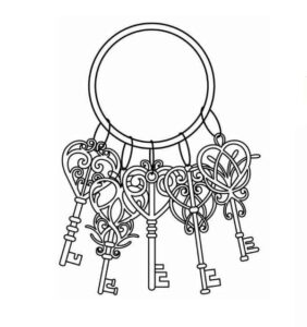 Desenho de Chave Desenho Colorir Imprimir 11